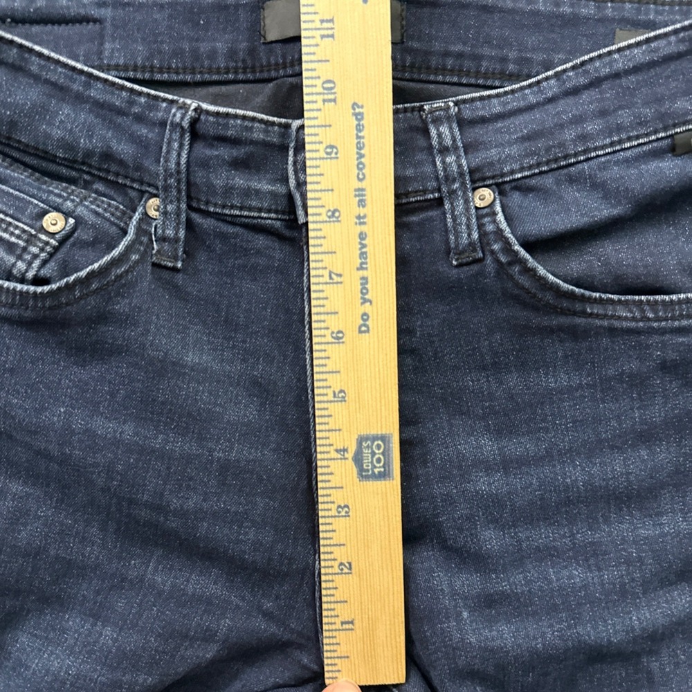 Mavi Marcus Slim Straight Leg Jeans Mens 30/32 Dark Indigo Blue Denim Pant - Picture 4 of 13
